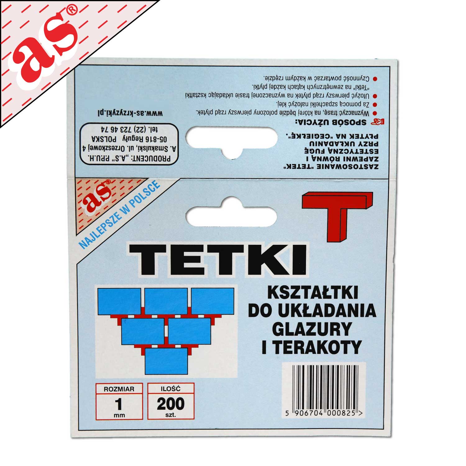 Tetki do glazury - 1,0 mm