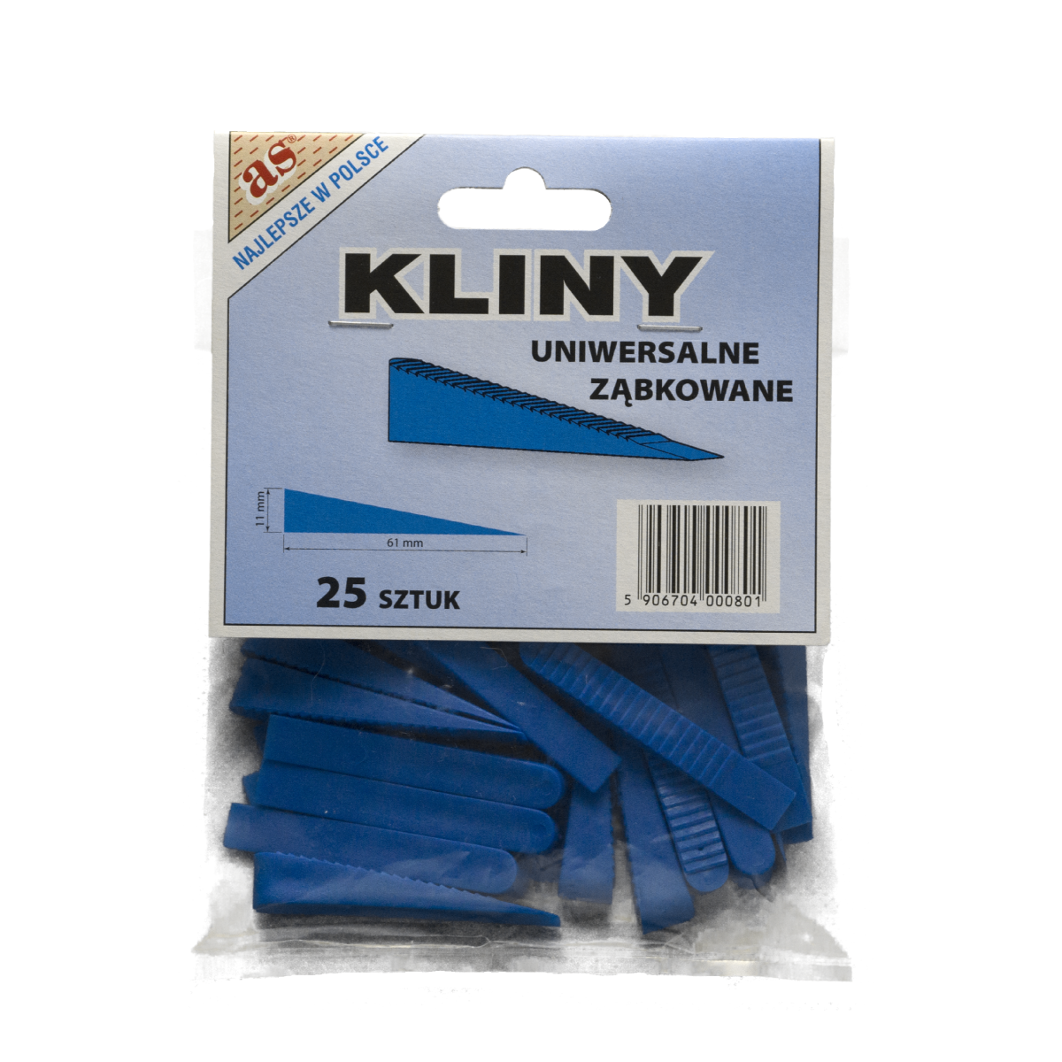 Klin ząbkowany do Układu wyrównującego płytki